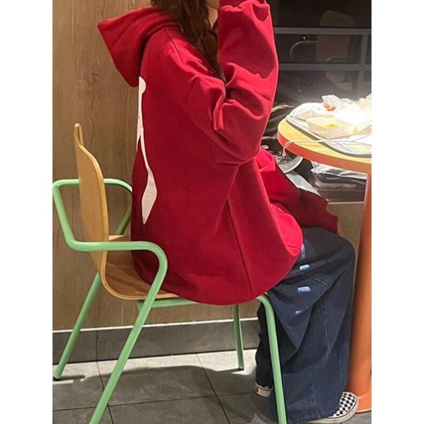 Áo Nỉ Hoodie Thời Trang Xuân Thu Cá Tính Form Rộng Tay Bồng Ulzzang Unisex