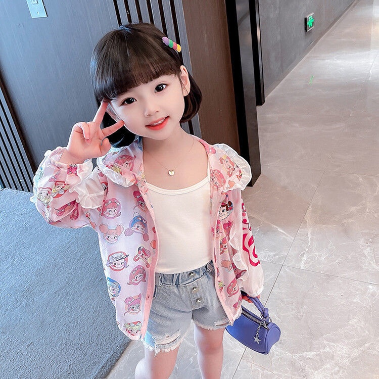 Áo Chống Nắng Mùa Hè 2022 Thoải Mái In Họa Tiết Dễ Thương Phong Cách Phương Tây Cho Nữ