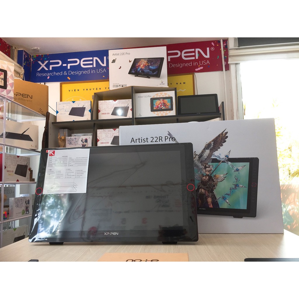 Bảng Vẽ Màn Hình XP-Pen Artist 22R Pro 21.5inch IPS FullHD 90% AdobeRGB, 2 Dial, 20 Express Keys, Lực Nhấn 8192