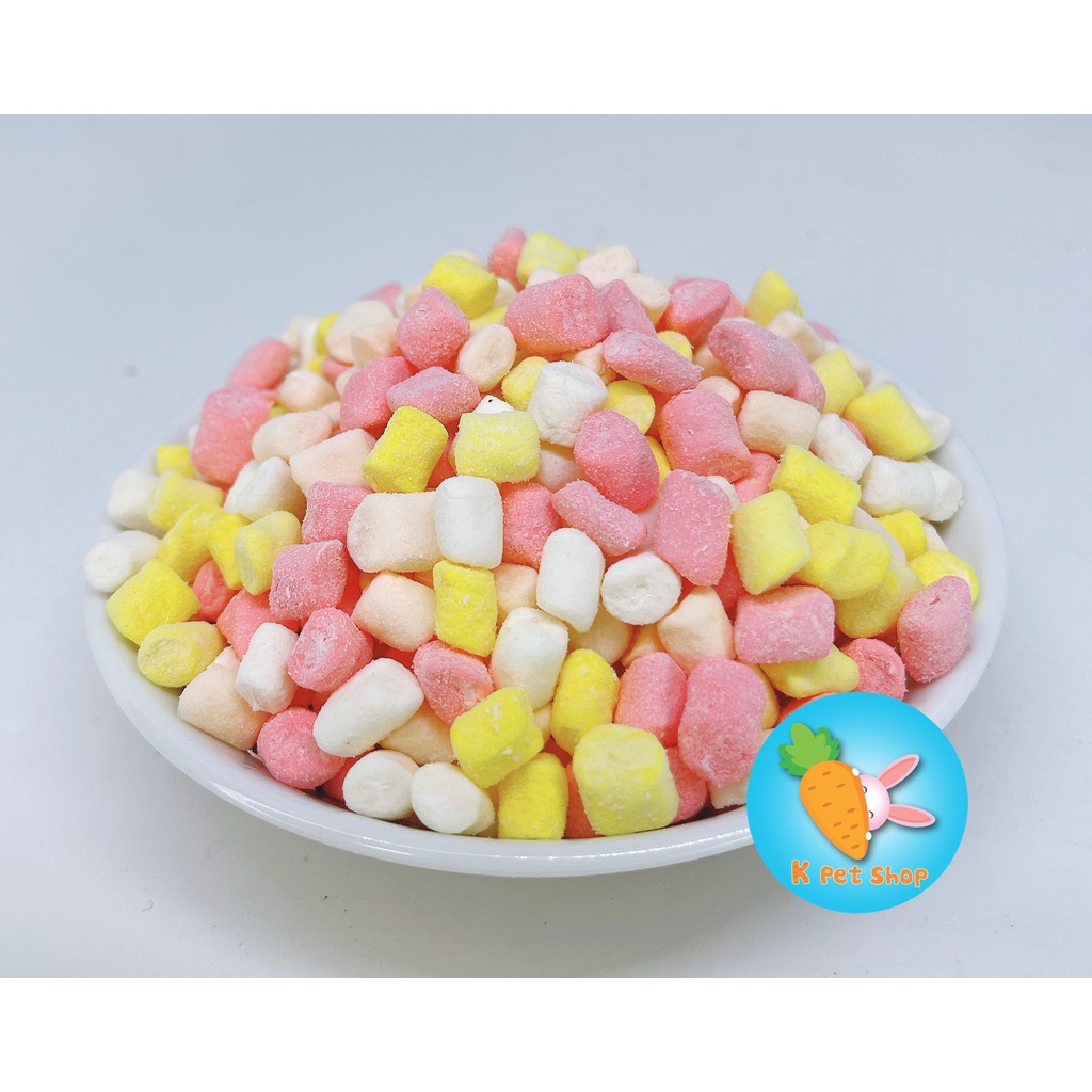 Kẹo Marskmallow Hamster Sóc  FREE SHIP  Thức Ăn Cho Hamster 25 gram Đồ Ăn Dặm Dành Cho Hamster Sóc