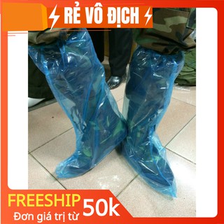 Ủng di mưa 1 lần chuyên bọc giày đi mưa