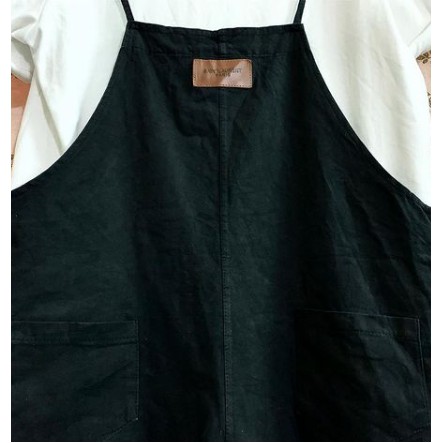 Yếm shorts style ulzzang màu đen second hand hàng tuyển cond cao | BigBuy360 - bigbuy360.vn