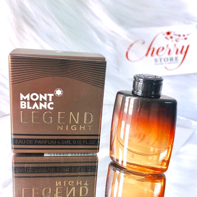 [AUTHENTIC] ❤️ Nước Hoa MiNi Nam MONTBLANC LEGEND NIGHT EDP 4.5ml  ❤️