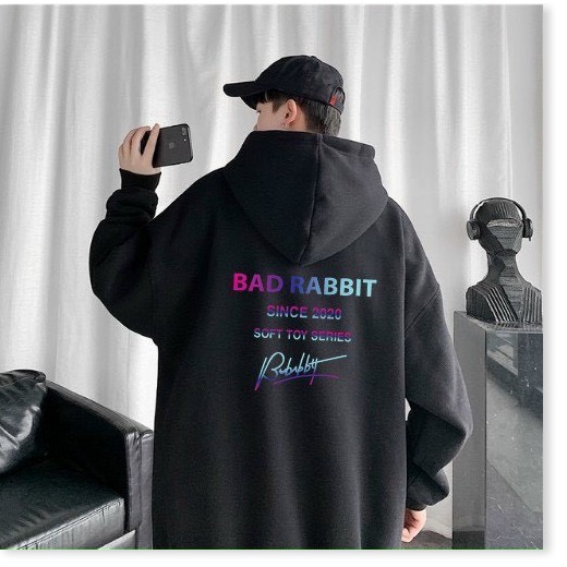 ÁO KHOÁC HOODIE CHÚ THỎ CƯNG CHUI ĐẦU PHONG CÁCH XÌ TEEN