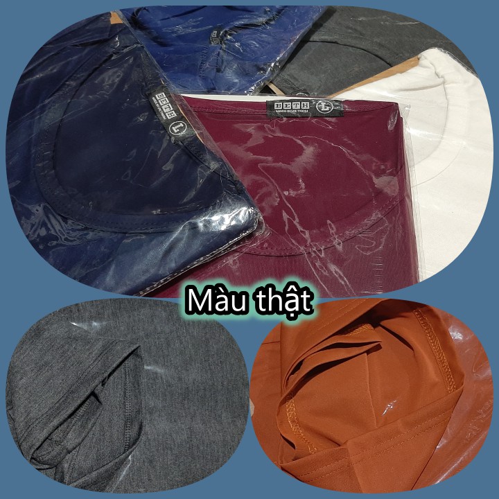 Áo phông nam tay dài trơn TN112 nhiều màu sắc vải sợi tre tổng hợp trẻ trung phù hợp mọi giới tính | BigBuy360 - bigbuy360.vn