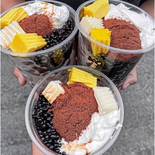 SET NGUYÊN LIỆU MILO DẦM TRÂN CHÂU PUDDING