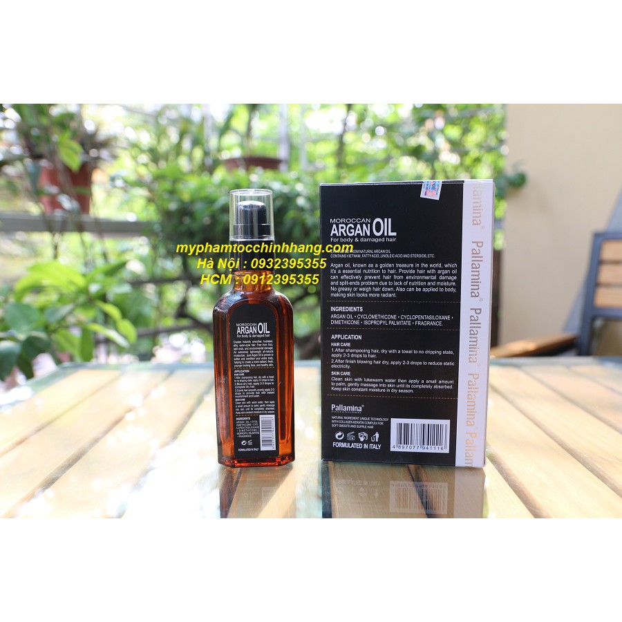 Tinh dầu dưỡng tóc Pallamina Collagen Keratin Complex 60ml | BigBuy360 - bigbuy360.vn