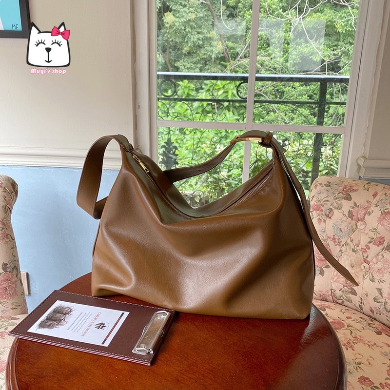 Túi Xách Đeo Vai Cỡ Lớn Mềm Mại Phong Cách Hàn Quốc 2022