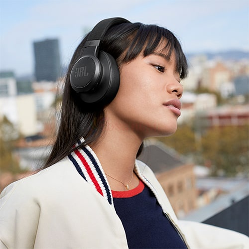 Tai nghe chụp tai Bluetooth JBL Live 660NC JBLLIVE660NC - Hàng chính hãng - Bluetooth v5.0, công nghệ chống ồn thích ứng
