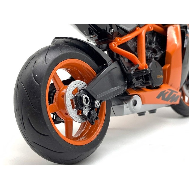 MÔ HÌNH XE MOTO SIÊU XE KTM 1190 RC8 R | WELLY tỷ lệ 1:10