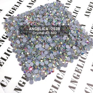 [ANGELICA] Đá chân lưới crystal ab 602