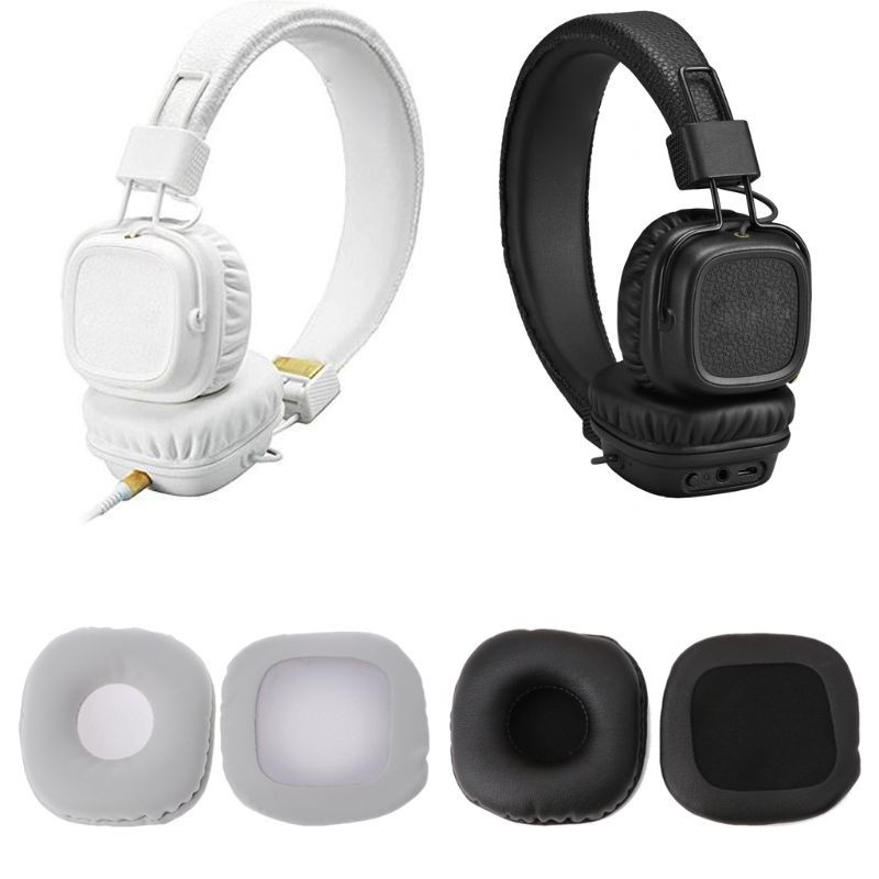 Đệm Xốp Phối Da Bọc Đầu Tai Nghe Cho Marshall Major I Ii