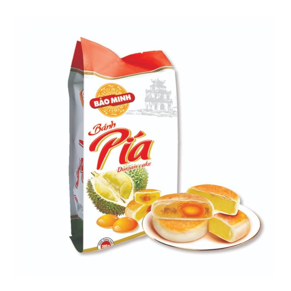 Bánh Pía sầu riêng Chay,Bánh pía trứng Bảo minh chính hãng