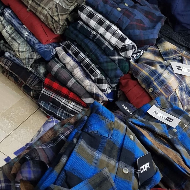 Áo somi Bigsize 125kg - 145kg | Áo Sơ mi Flannel nam ngoại cỡ đẹp dài tay | PH Big Size | A80