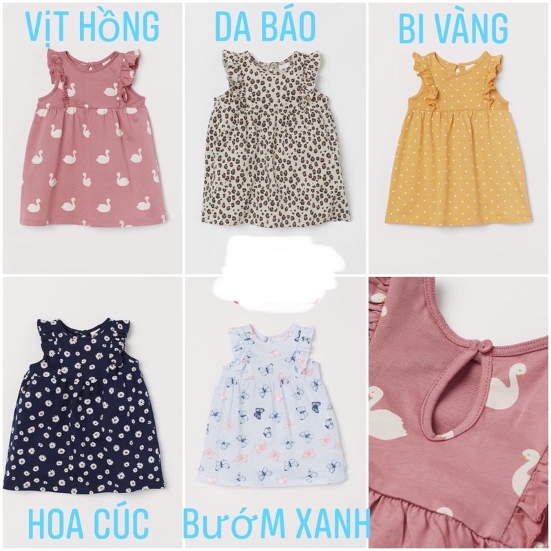 Váy cánh tiên HM auth bé gái sẵn