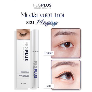 [CHÍNH_HÃNG] Dưỡng mi FEG Plus ban ngày tinh chất từ thiên nhiên dưỡng mi dài dày không gây thâm mắt