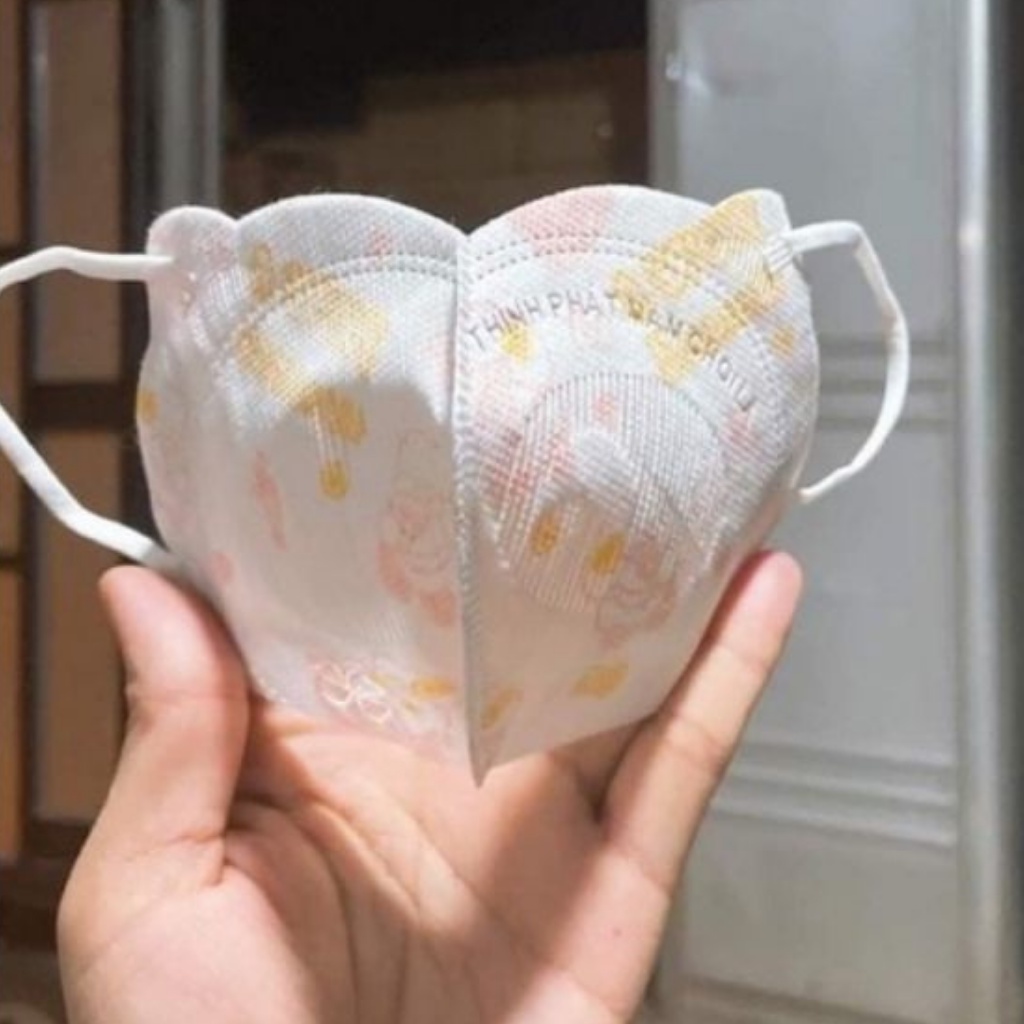 khẩu trang em bé, Hộp 10 khẩu trang mầm chồi lá cho bé