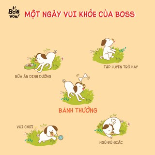 Thịt vịt cuộn thanh sữa Bowwow 80g