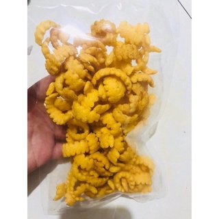 Snack tằm giòn cay, bim bim sâu tằm vàng (500g)