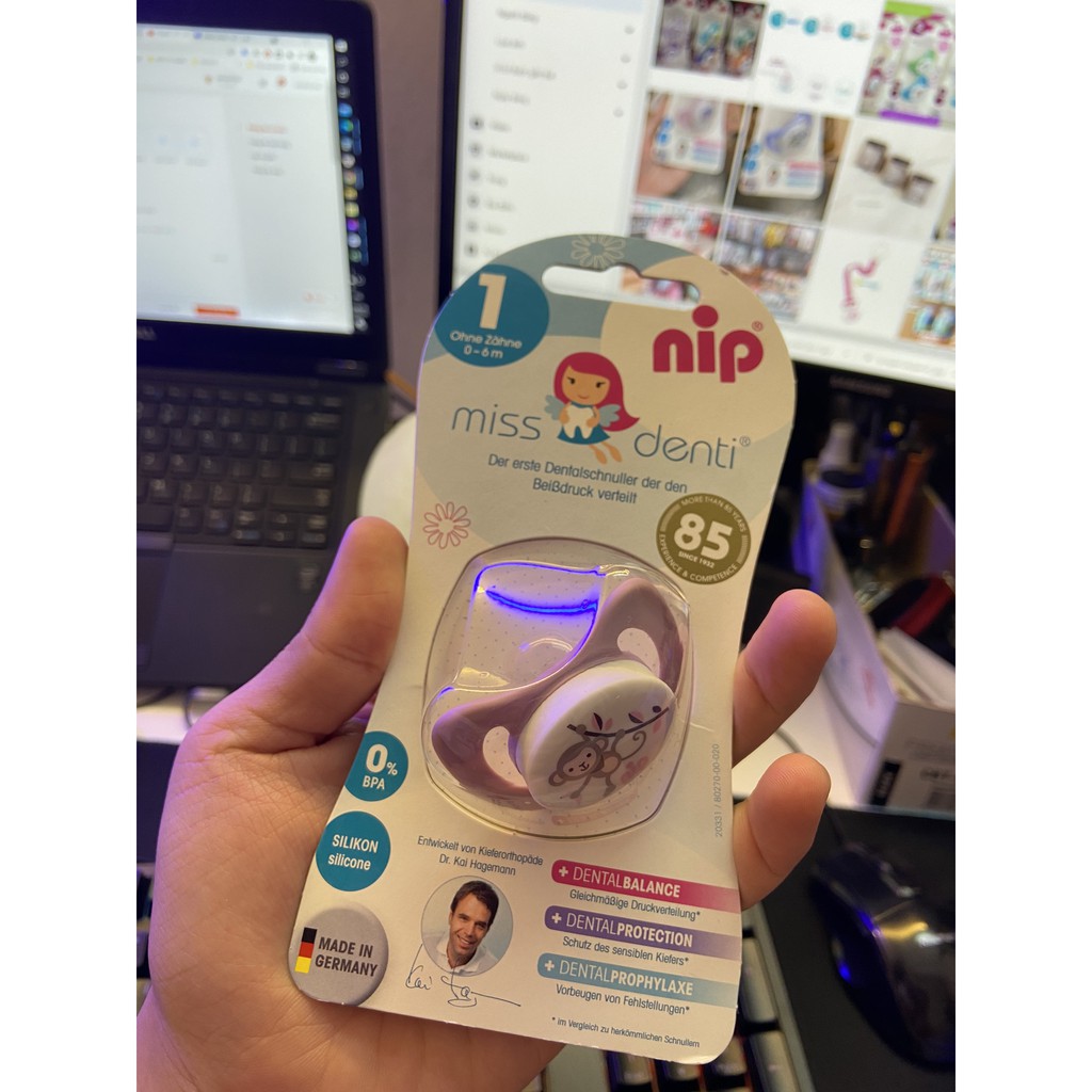 Ty Ngậm Chỉnh Nha Miss Denti NIP (Made In Germany)