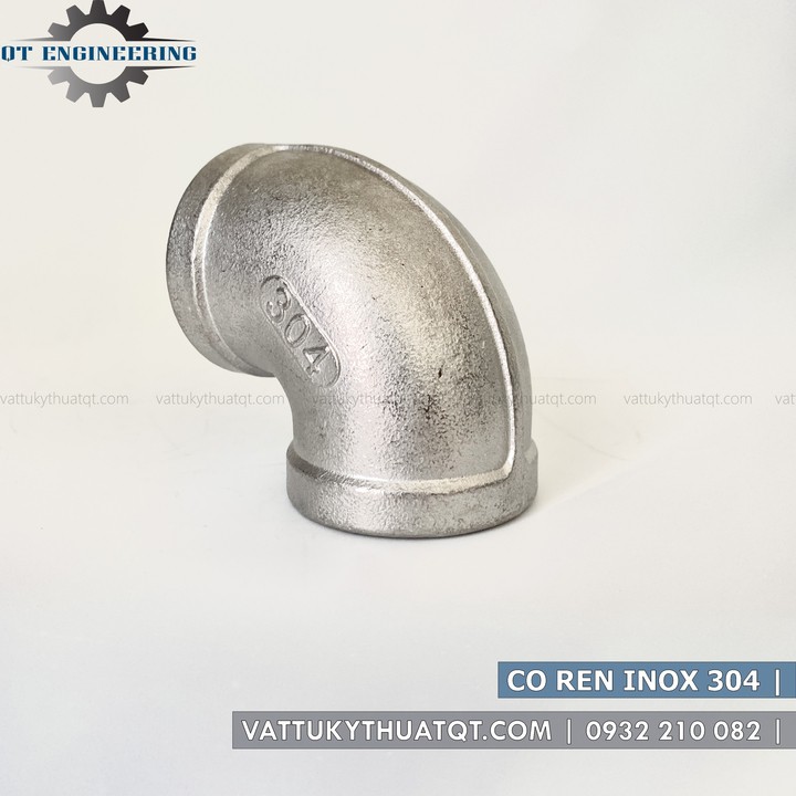 Co Ren Inox 304 | DN8,DN10,DN15,DN20,DN25,DN32 [VATTUKYTHUATQT.COM]