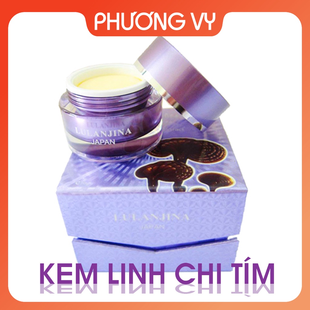 [CHÍNH HÃNG] Kem nám linh chi tím Lulanjina, mỹ phẩm mờ nám, tàn nhang và dưỡng trắng da, mỹ phẩm Lulanjina.