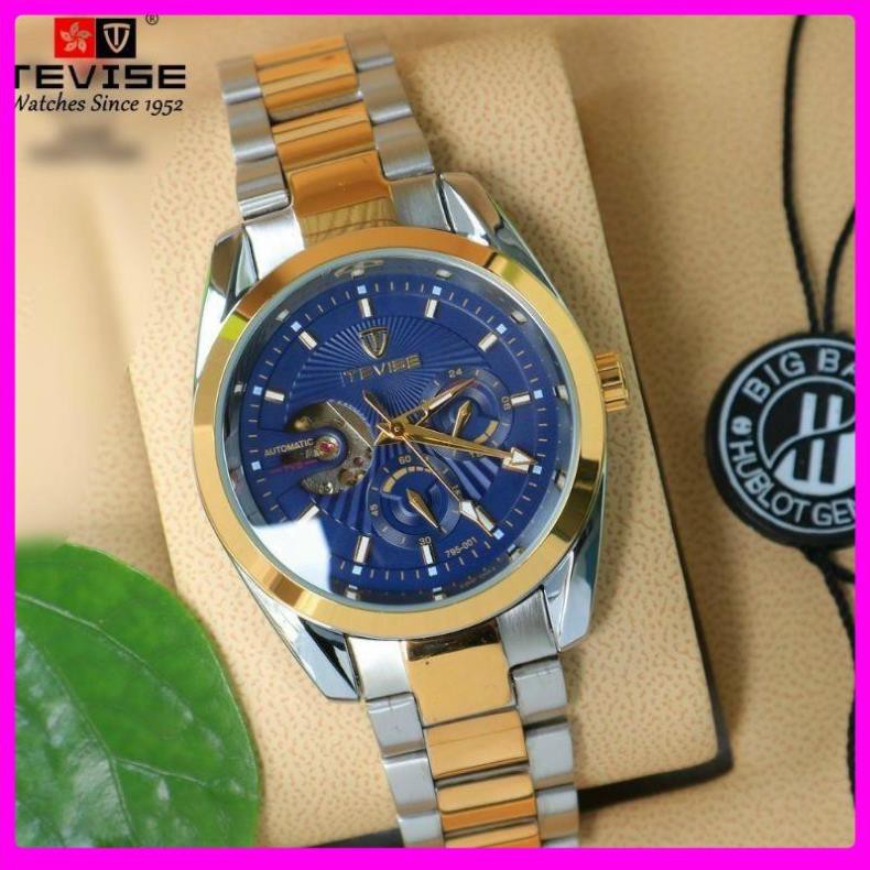 Đồng hồ cơ nam Tevise cơ lộ máy giá sinh viên, máy chạy cơ tự động cực chất, đẳng cấp [ Đồng Hồ Cơ ] | BigBuy360 - bigbuy360.vn