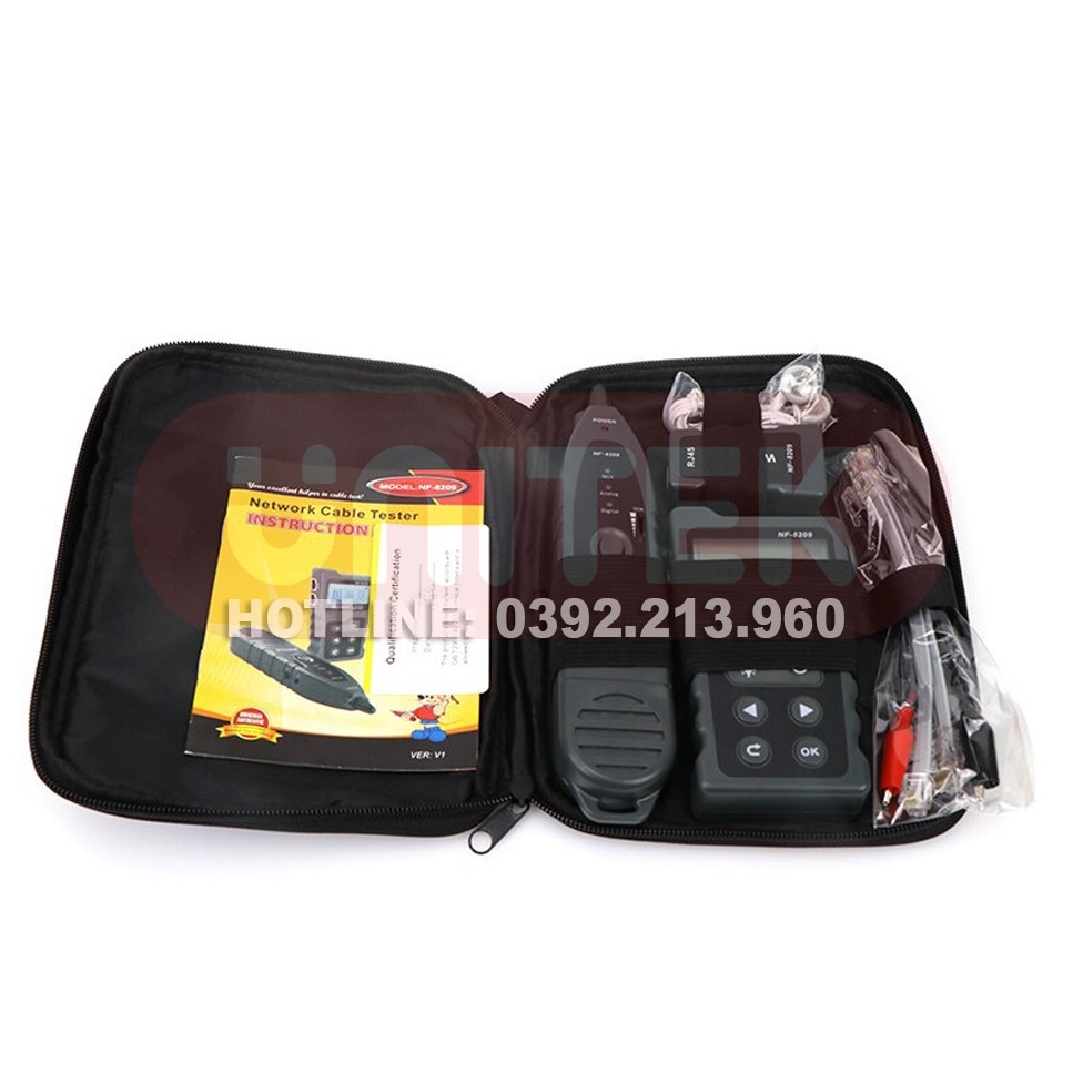 Máy Test Và Dò Cáp Mạng POE NOYAFA NF-8209 - NOYAFA hàng chính hãng