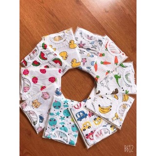 Bộ ba lỗ cotton giấy cho bé yêu