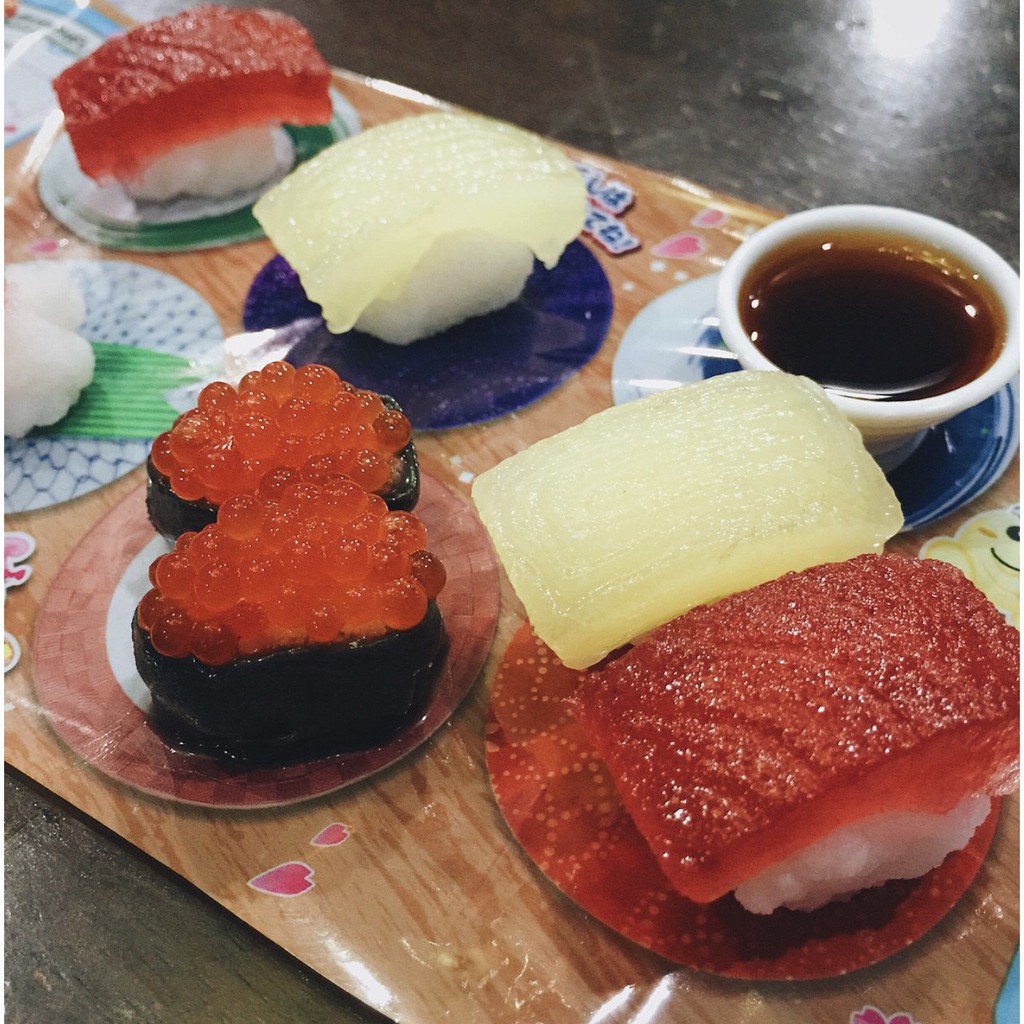 Kẹo Popin Cookin đồ chơi sáng tạo ăn được Sushi - Tanoshii Osushi Ya San chính hãng