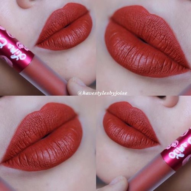Son kem lì Lime Crime Velvetines ( Pumpkin)