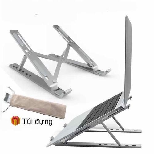 Giá đỡ Laptop Mac.Book Ultra.book i.Pad điều chỉnh độ cao tản nhiệt dễ dàng gấp gọn