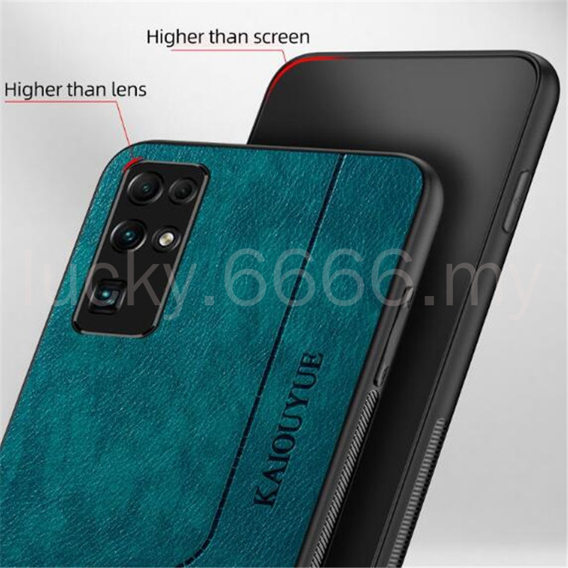 Huawei P Smart Z Nova 2 Lite Y6s Y7 Y6 Y9 Pro Prime 2018 2019 Mobile Phone Case High-end PU Texture Protective Cover Silicone Shockproof Soft Cover Mobile Phone Case Box