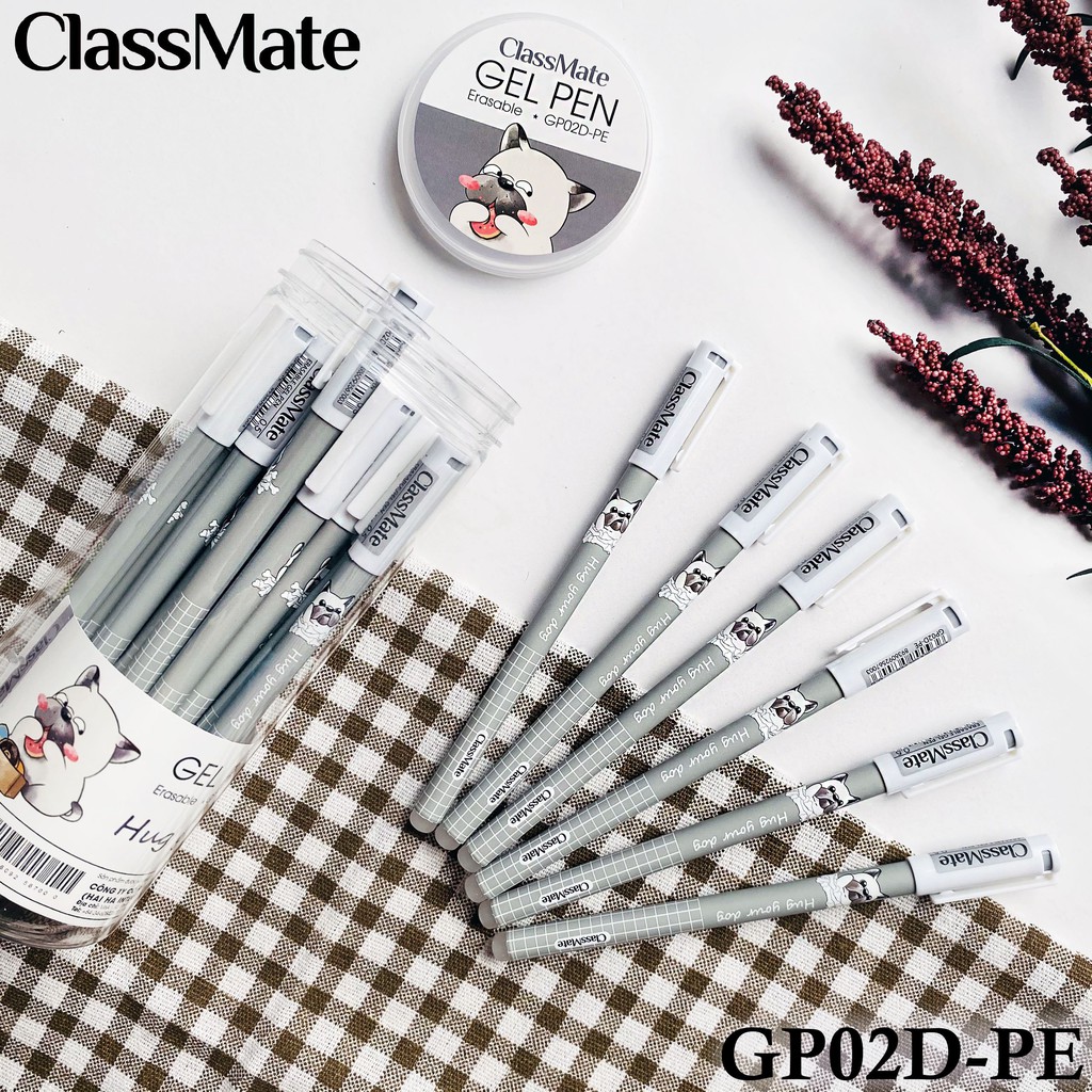 Bút gel xóa được Classmate pets GP02-PE (Thiết kế mới)