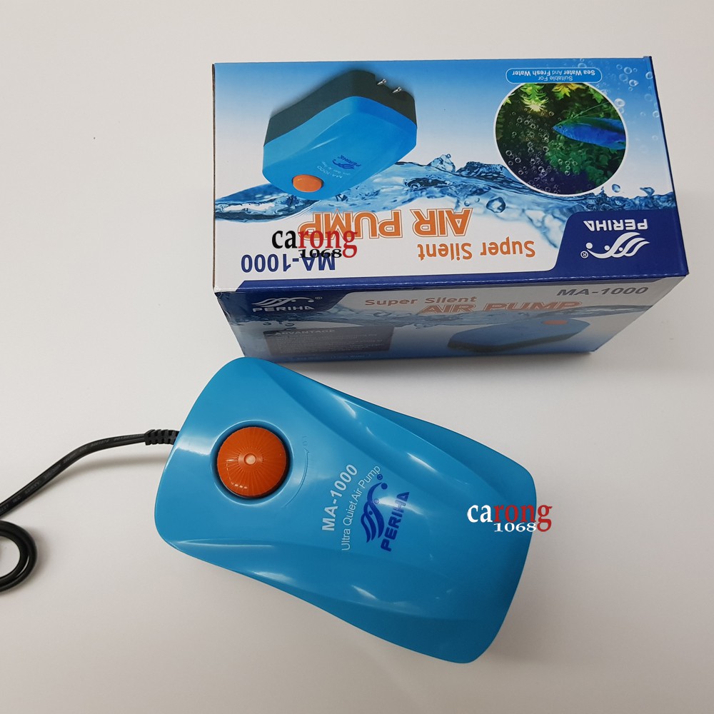 Ultra quiet Air pump Periha MA-2000 máy sục khí êm yên lặng