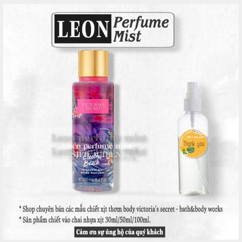 💎LEON💎 Xịt Thơm Body Mist Victoria’s Secret - NEON PARADISE - 𝐦𝐚̂̃𝐮 𝐭𝐡𝐮̛̉ 𝟑𝟎𝐦𝐥/𝟓𝟎𝐦𝐥