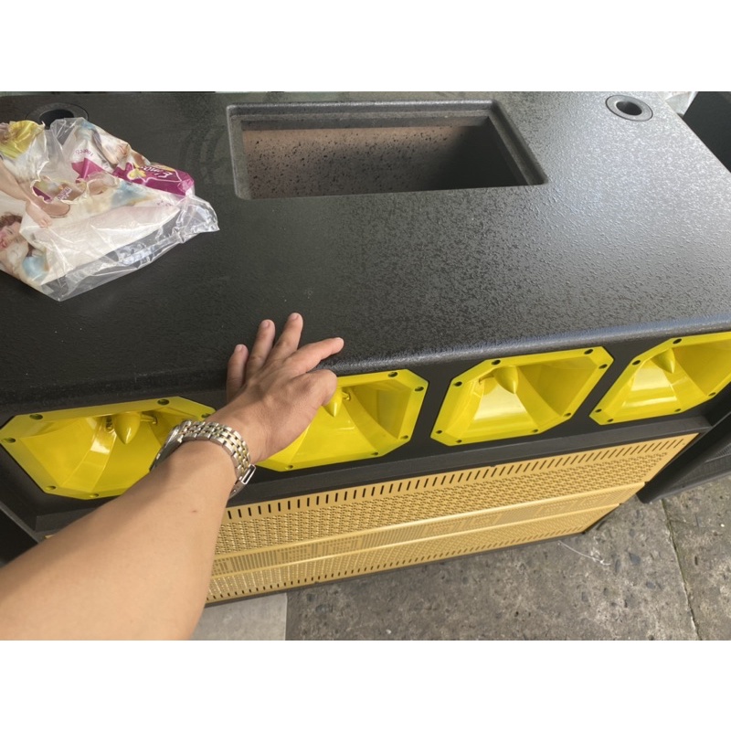 Vỏ Thùng Loa Kéo 4 Tấc Đôi Dùng Mạch