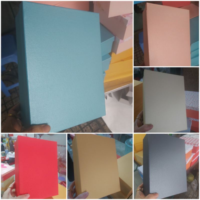 Combo 20 hộp chữ nhật 11x14 cao 8cm + 16x22 cao 8cm