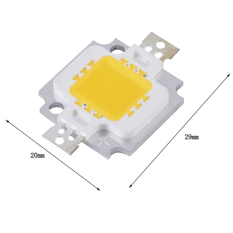 Vi mạch bóng LED SMD ánh sáng trắng dịu 10W công suất lớn