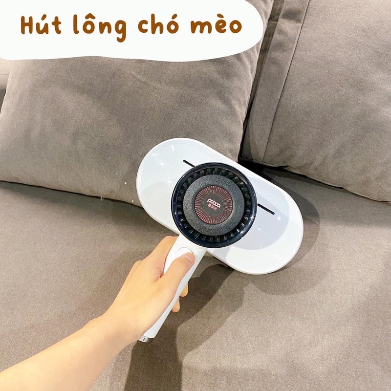 Máy hút bụi Cá Mập Pooda bản sạc cao cấp có tia UV khử khuẩn