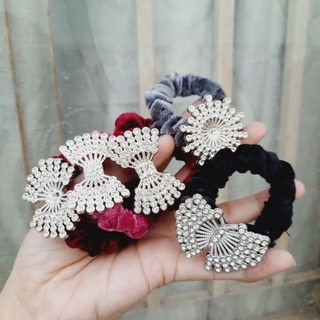 Cột tóc nhung dễ thương cho nữ mã 026 (thun 5cm)