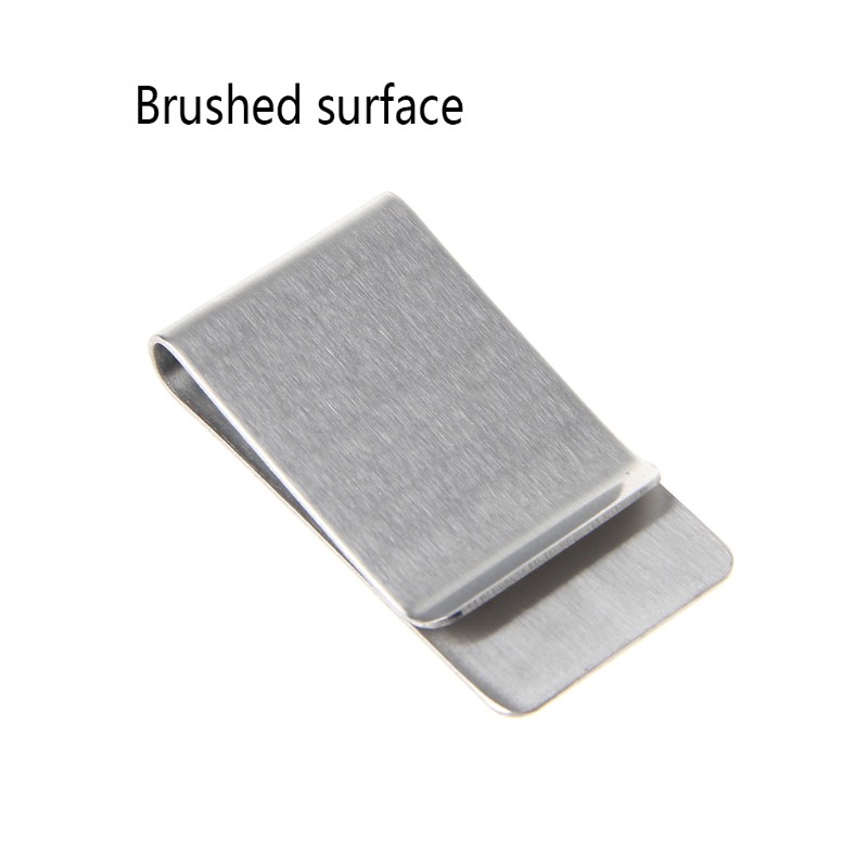 Slim Quality Quality Money Clip Credit Card Holder Wallet New Stainless Steel