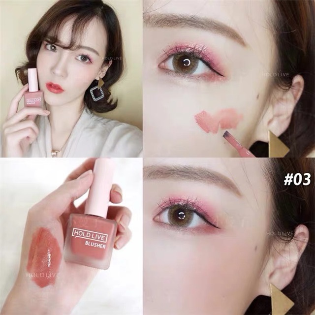 [HOLD LIVE] Má hồng dạng kem Hold Live Fruit Juice Blushes