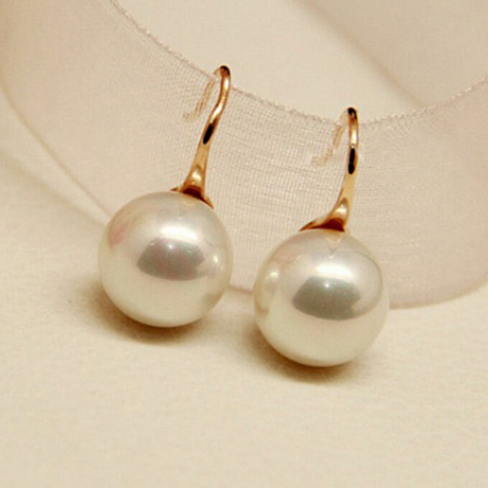 Đôi Bông Tai Ngọc Trai Giả Thời Trang Cho Nữ