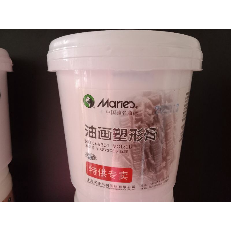 Bột đắp nổi MARIES 1000ml tranh, Bột đắp nổi làm phù điêu