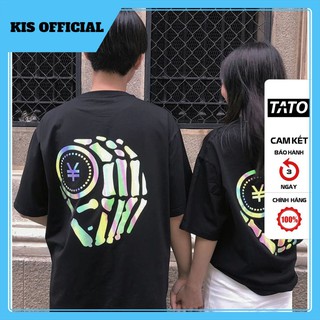 Áo Thun  Áo Phản quang 7 màu (Giống Hình) Áo phông tay lỡ unisex TATO_OFFICIAL