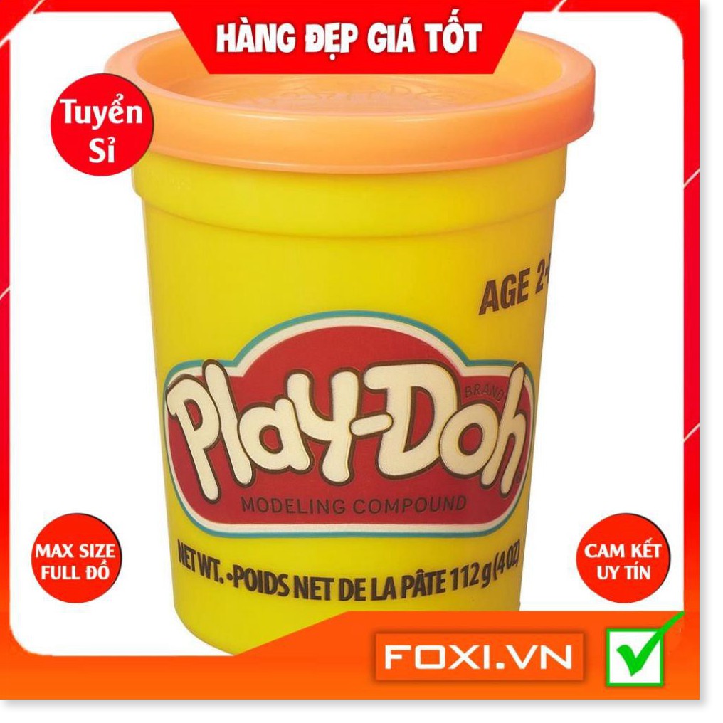 SÉT 4-6 Hộp Đất Nặn an toàn Play Doh loại To-Hàng VNXK CLC-Tăng trí tưởng tượng và sự khéo léo