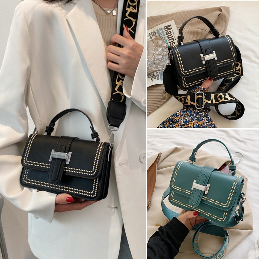 Túi xách nữ, túi nữ đeo chéo ❤️ túi xách thời trang chất da cao cấp. túi dây bản to cực xinh