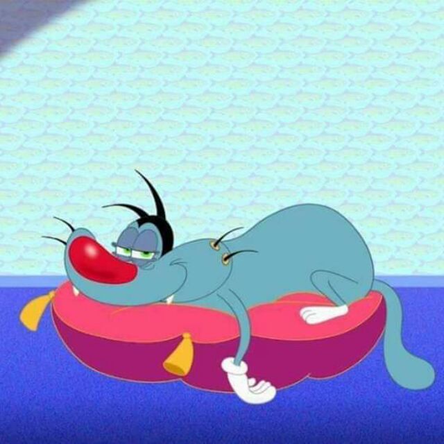 Poster mèo Oggy