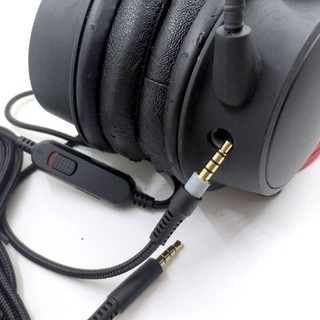 Headphone Cable Audio Cord Line for HyperX Cloud Mix Cloud Alpha Gaming Headsets